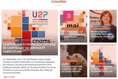 Site de la CNAMS - Actualités