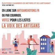 Artisans, commerçants, décidons de notre avenir ! Votons LA VOIX DES ARTISANS