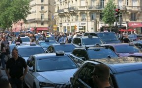 Manifestation des taxis