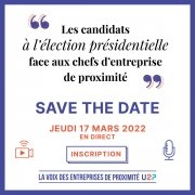 Les candidats à l'élection présidentielle face aux chefs d'entreprise de proximité