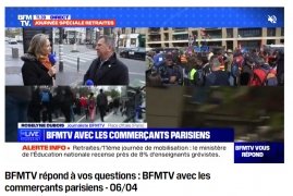 Laurent Munerot dans le live Toussaint de BFM TV