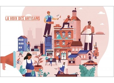 Victoire des listes U2P « La Voix des Artisans »