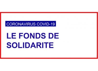 Covid19 - Le fonds de solidarité du mois d'août est accessible
