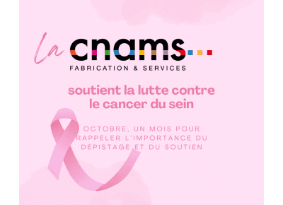 LA CNAMS MET A L’HONNEUR OCTOBRE ROSE