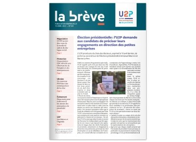 La brève de l'U2P du 15 avril