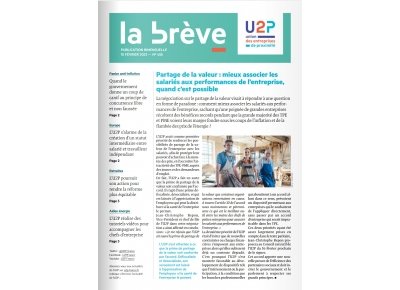 La brève de l'U2P du 15 février