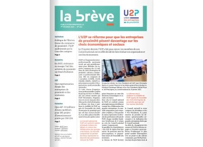 La brève de l'U2P du 01 février