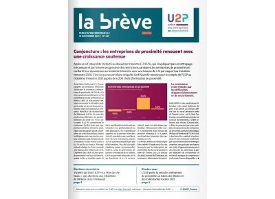 La brève de l'U2P du 16 novembre