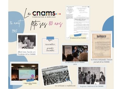 16 Août 2025 : La CNAMS Nationale fête ses 80 ans